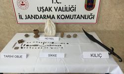Bu tarihi Eserler Uşak Ortaköy’deki bir evden çıktı