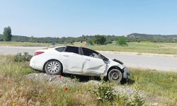 Uşak'ta trafik kazası; 4 yaralı