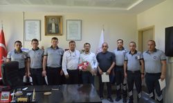 Başhekim Acar, darp edilen doktor Kandemir’i makamında ağırladı