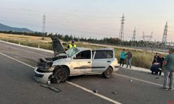 Uşak'taki trafik kasasında yaralanan sürücü hayatını kaybetti