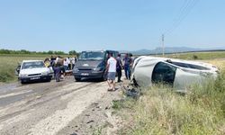 Uşakta Trafik Kazası! 5 Yaralı!