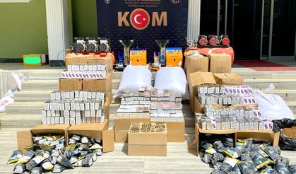 Uşak’ta Kaçakçılık Operasyonu