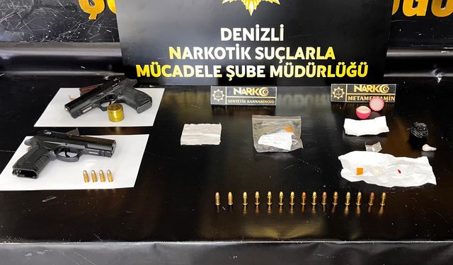Denizli merkezli 4 ildeki uyuşturucu operasyonunda yakalanan 19 şüpheli tutuklandı