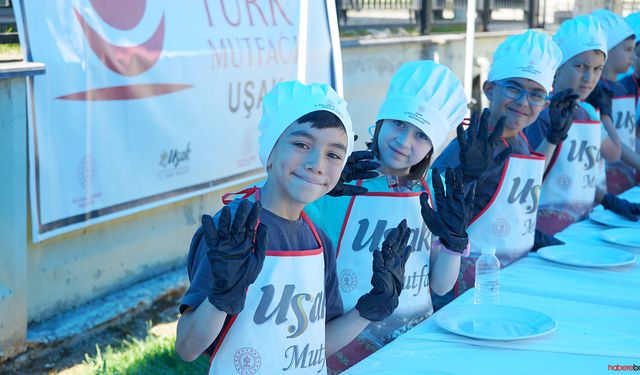 Minik Şefler Ebem Köftesiyle Uşak Mutfağını Şenlendirdi