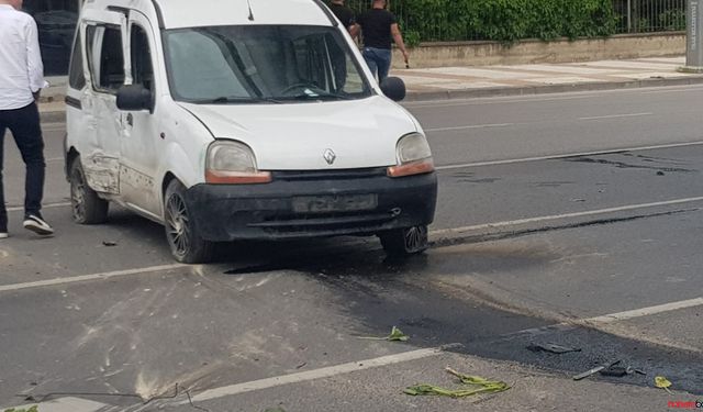 Uşak’taki Kaza Ucuz Atlatıldı
