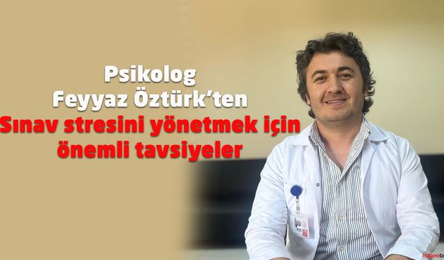 Sınav stresini yönetmek için önemli tavsiyeler