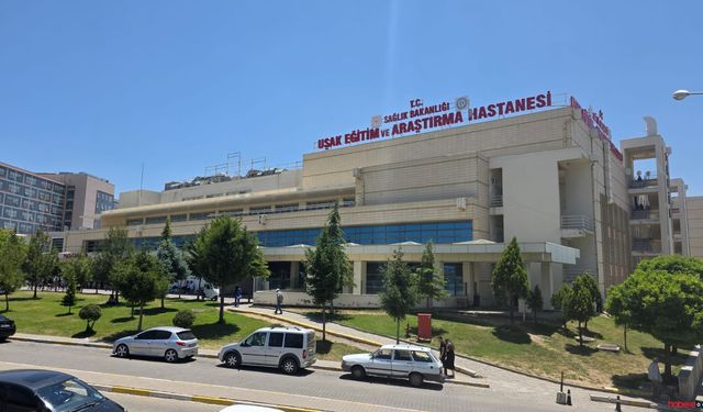 Uşak'ta doktoru darbeden şüpheli tutuklandı