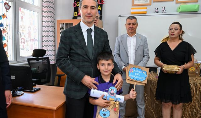 Uşak'ta karne heyecanı