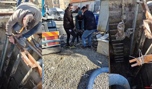 Uşak Eğitim ve Araştırma Hastanesinde Alt Yapı Çalışması