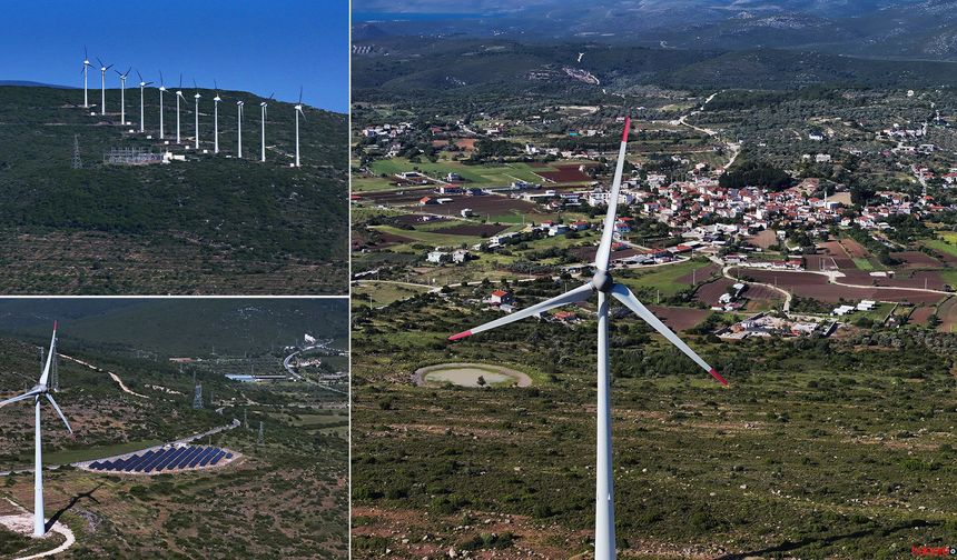 Ege'nin rüzgarı enerjiye dönüşüyor
