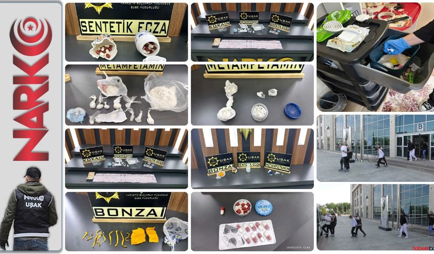 Uşak Emniyeti suça ve suçluya göz açtırmıyor