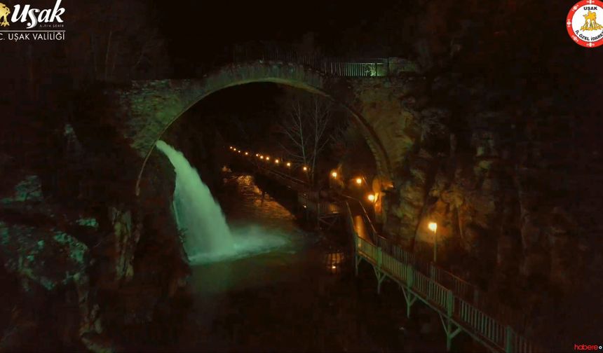 Clandras Su Kemeri Yürüyüş Yolu Aydınlatıldı