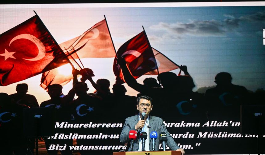 Uşak Valisi Serdar Kartal: “15 Temmuz unutulursa ihanet cesaret bulur”