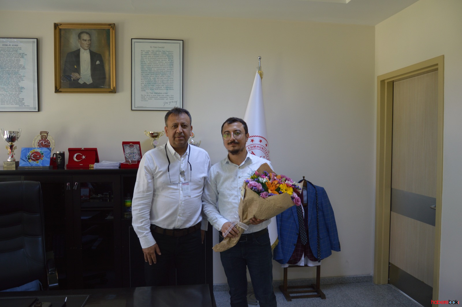 Kandemiri Ve Güvenlik Görevlilerini Makamında Ağırladı